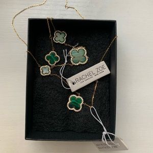 Lucky Green Clover Necklace